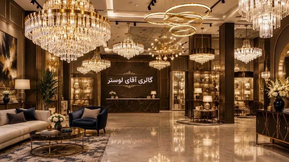 مرکز فروش لوستر در آمل برای تکمیل دکوراسیون منزل